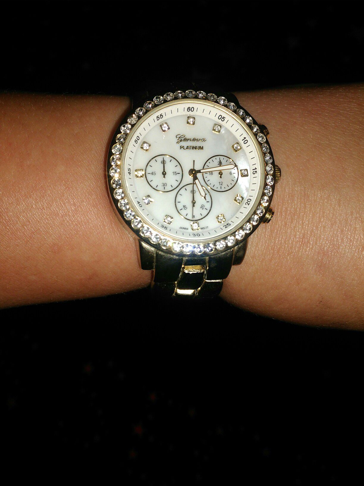 Geneva Platinum Watch