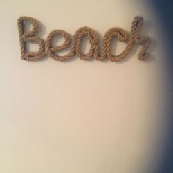 Beach Sign