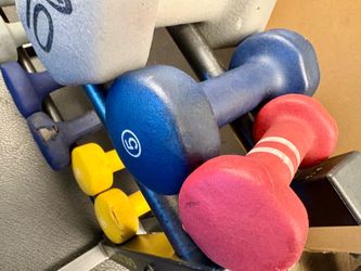 Dumbbells Cast Iron with Neoprene Coat (ASK for PRICES)