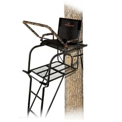 Big Game LS0550 Hunter HD 1.5 Deer Hunting 1 Person Ladder Treestand