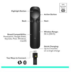 Logitech Spotlight 2 advances presenter with haptics