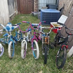  Kid Bikes Good Conditions 