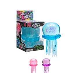 Stress relief squish JELLY in pink, Purple and Blue color