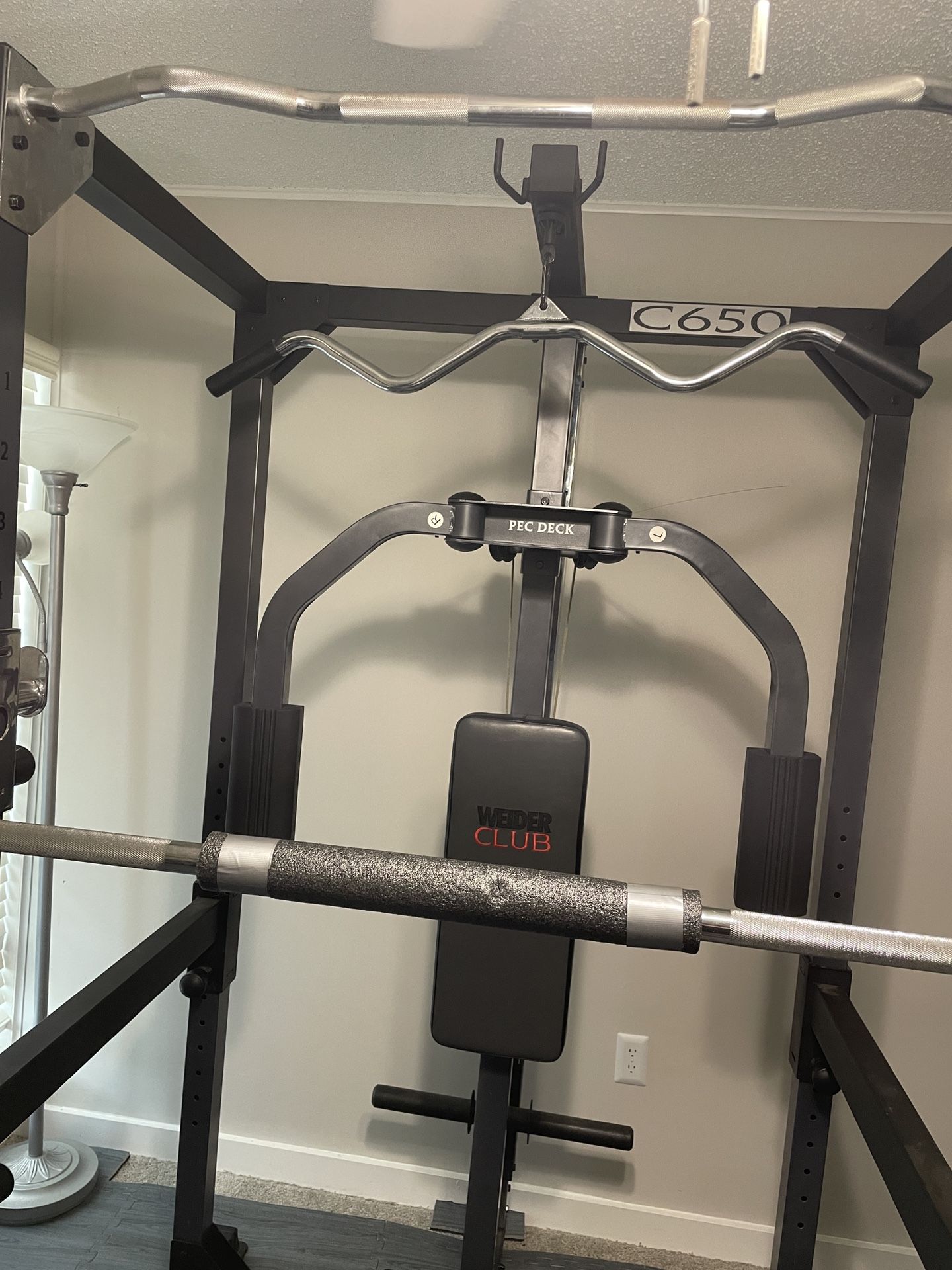 Weider C650 exercise machine with weights for Sale in North Chesterfield VA OfferUp