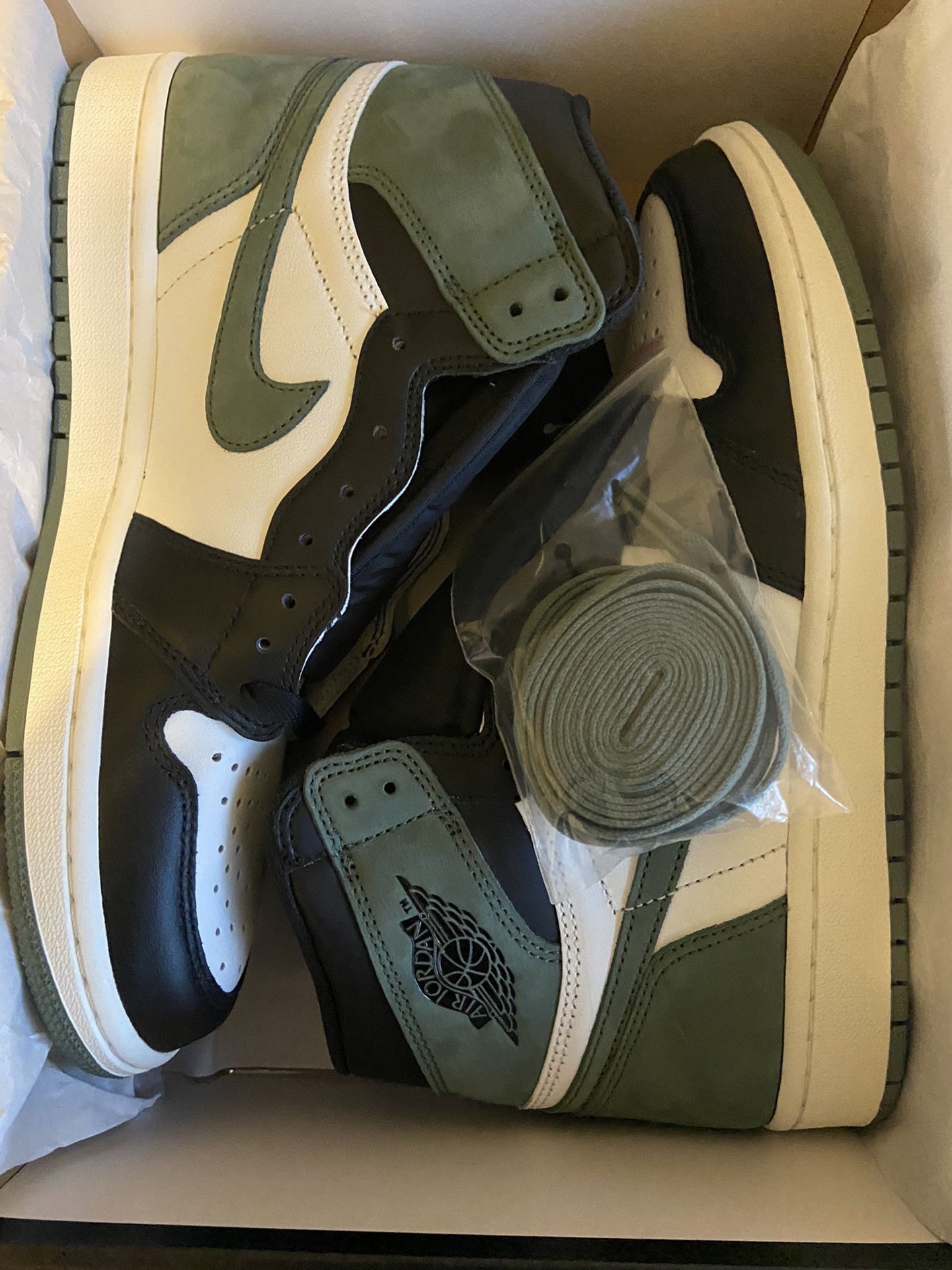 Air Jordan 1, Clay green, size 9