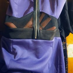 𝕎𝕠𝕞𝕖𝕟𝕤 ℙ𝕦𝕣𝕡𝕝𝕖 𝔹𝕝𝕒𝕔𝕜 Dress