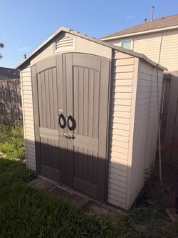 Outdoor Plastic Storage Shed