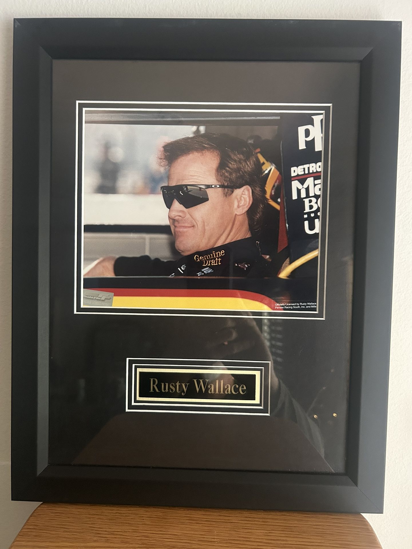 Rusty Wallace Framed Photo