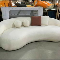 Bonita Ivory Boucle Sofa & Loveseat 2899