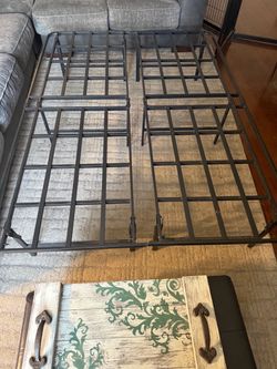 Queen Black Metal Bed Frame