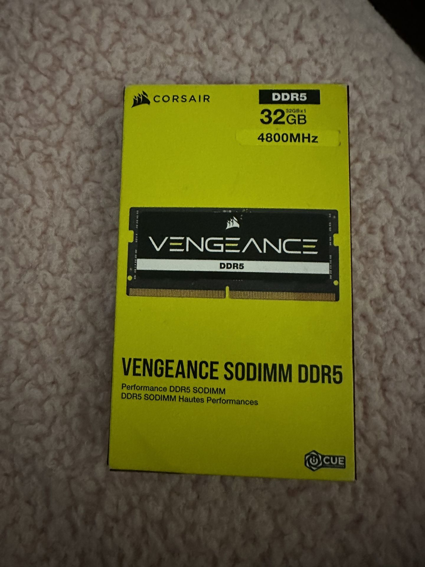 Corsair Vengeance SODIMM 32gb DDR5 Laptop RAM