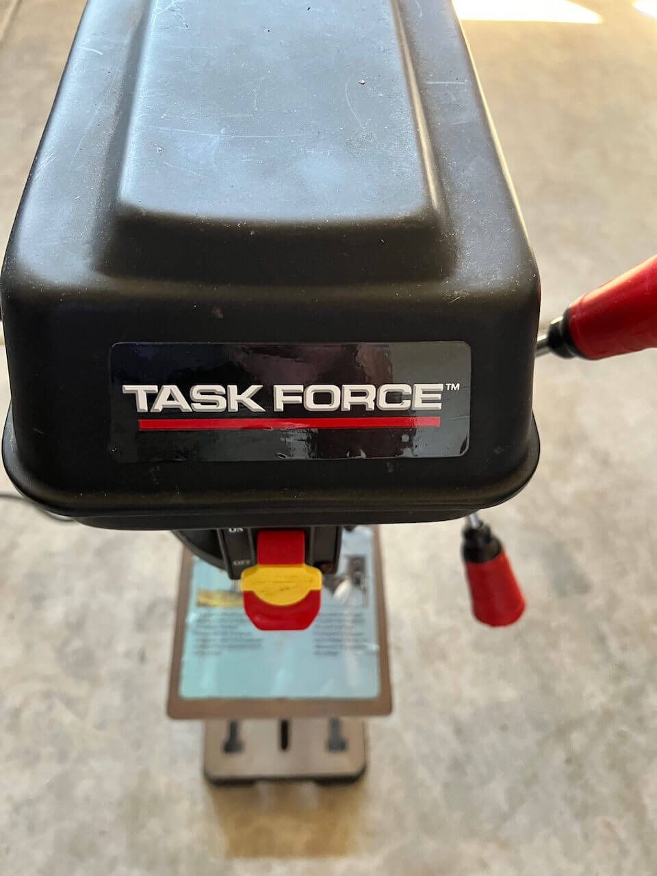 Task Force Adjustable 10” Drill Press