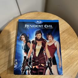 Resident Evil Trilogy Blu- Rey  (New Sealed)