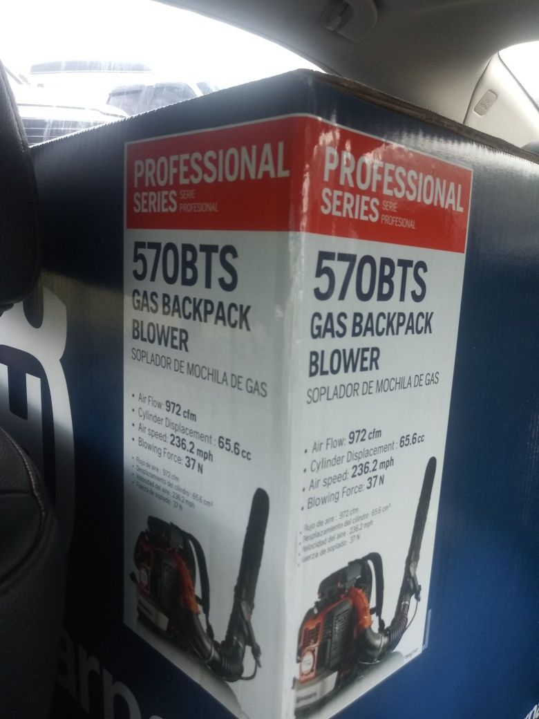 Gas back pack