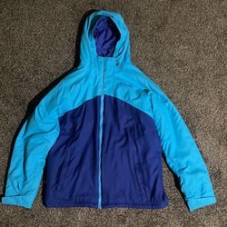 BLUE AND PURPLE COLOMBIA JACKET