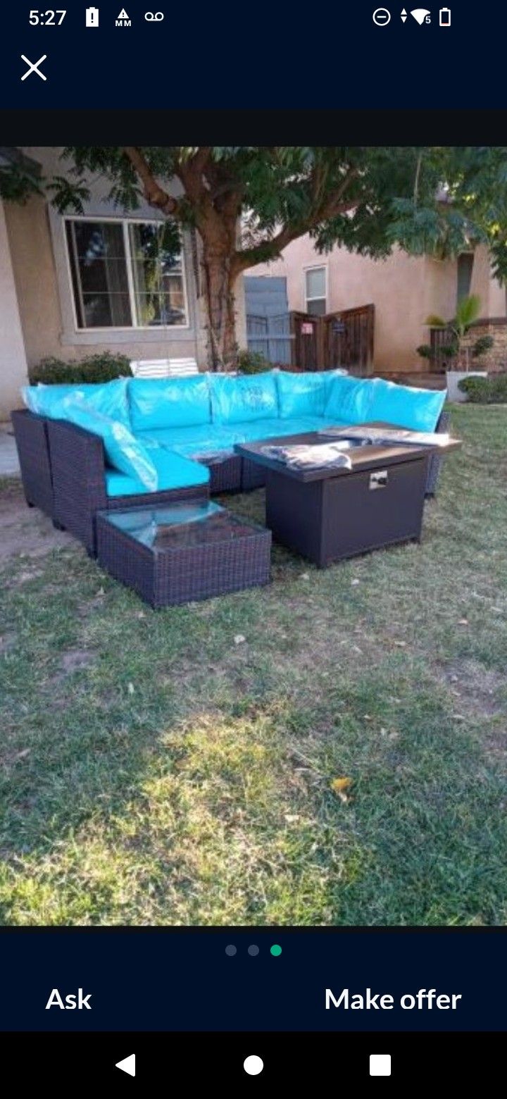 Complete Patio Furniture Set Patio Chairs Patio Sofa Patio Couch Outdoor Furniture Outdoor Patio Furniture Set Brand New Patio Sofa Patio Couch 🆕