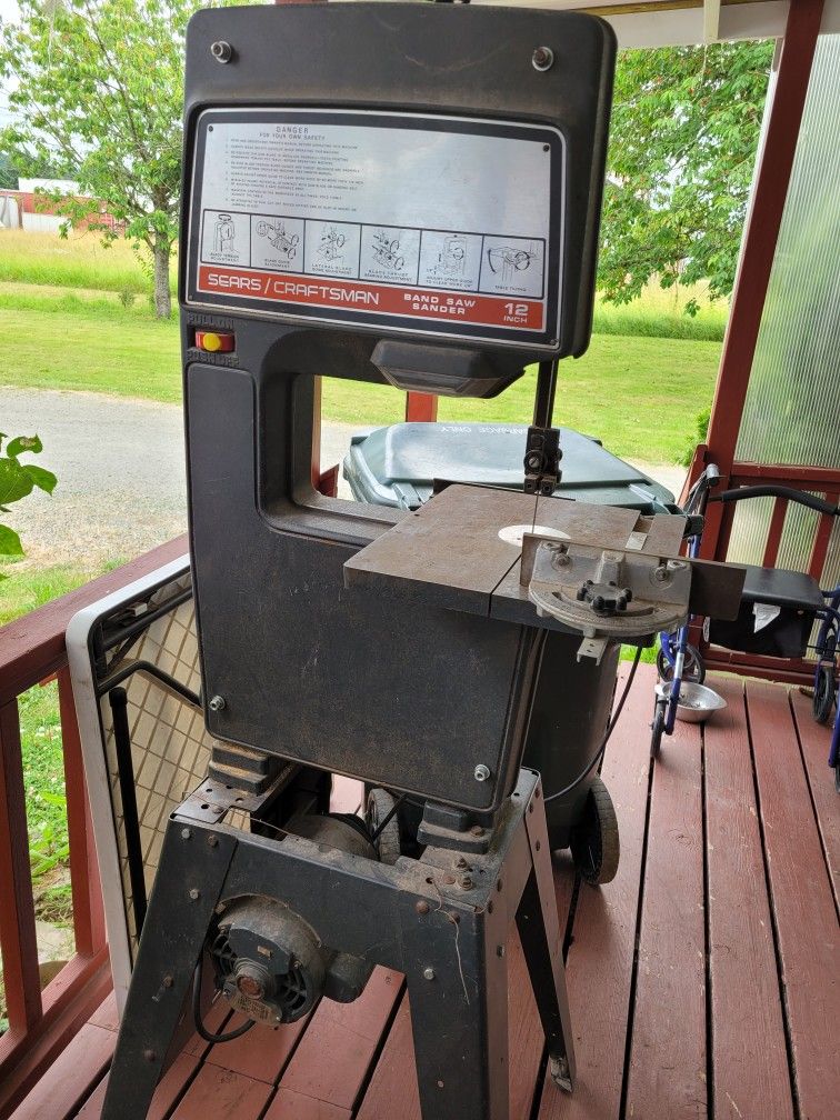 Sears/ Craftsman 12 Inch Band Saw for Sale in Puyallup, WA OfferUp