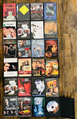 DVD movies 24  pieces lot