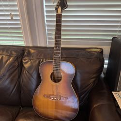 1969 Harmony H168 Acoustic Guitar