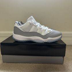 Jordan 11 Retro Low ‘ Cement Gray’