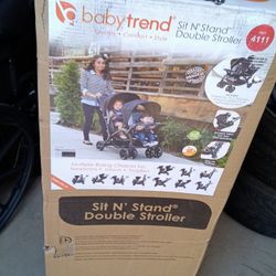 Baby Double Stroller