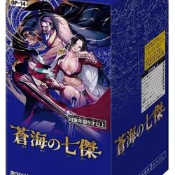 OP-14 Japanese The Azure Sea’s Seven Booster Box