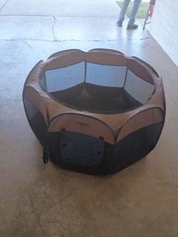 Love's Puppy Cabin Playpen $25