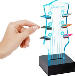 Color Changing Light Up Guitar Pick Holder Lamp with 7 Colors