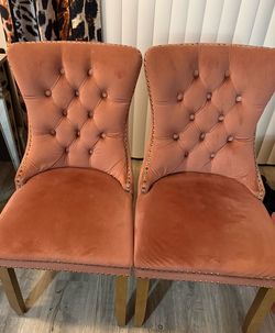 Mauve pink Dining Room Chairs