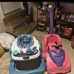 Baby / Toddler Walker, Car, And Elephant