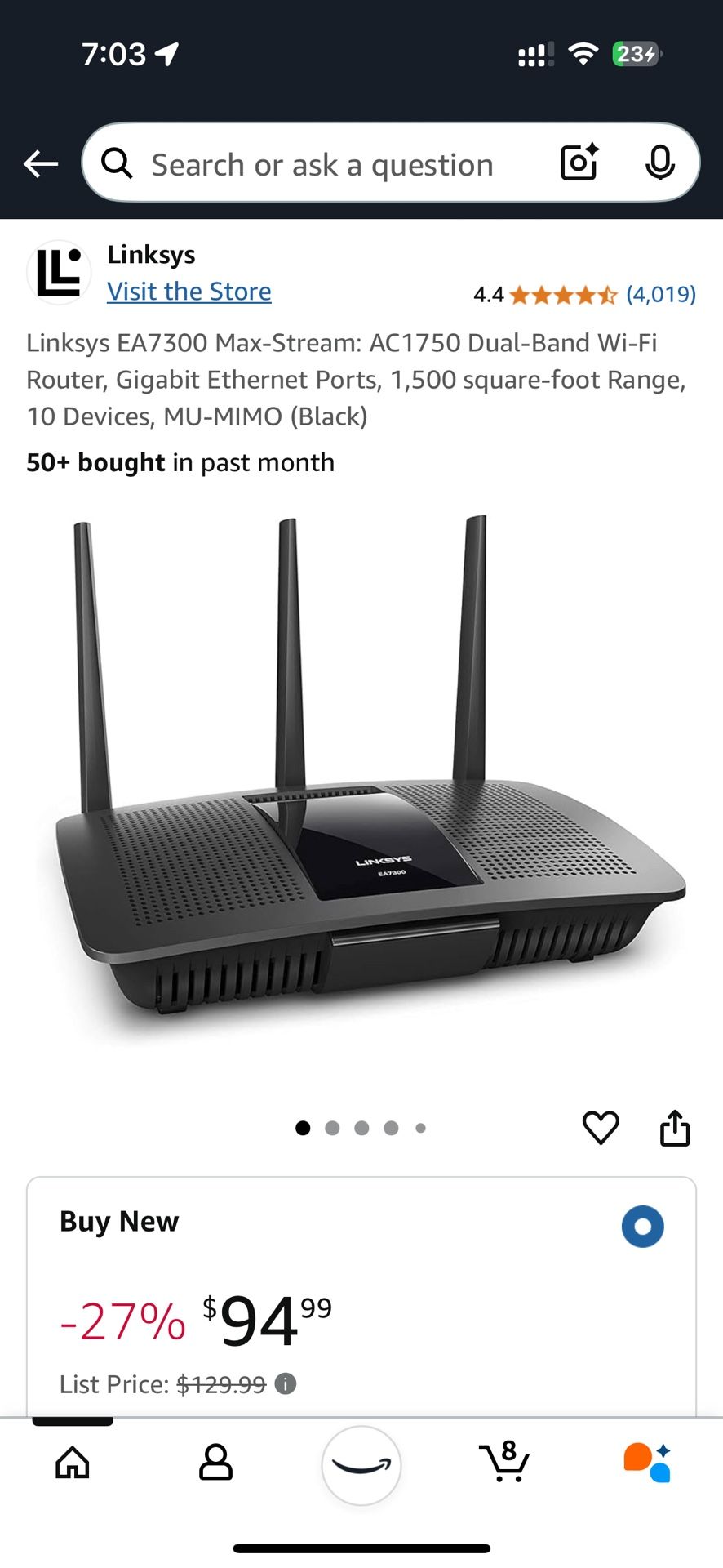 Linksys EA7300