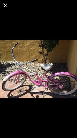Pink bike