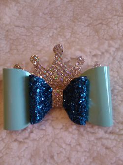 Moños nuevos vinil y tela