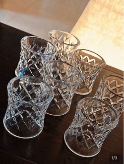 Set of 6 Waterford Napkin Rings