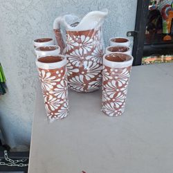 💥💥💥 Set De Jara Con Vasos💥💥💥