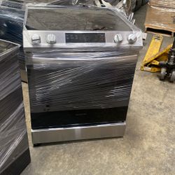 Electric Range, Glass Top  Oven Range 