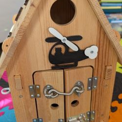 Wooden Sensory House