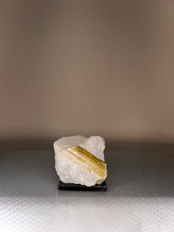 bz#368 Green Tourmaline in Quartz from Aracuai Jequitin Minas Gerais Brazil 300g