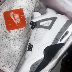 Jordan 4 White Cement Size 11