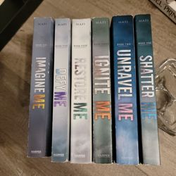 Full set "Shatter Me" series by Tahereh Mafi
