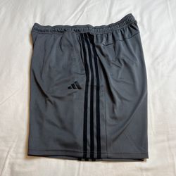 Adidas AEROREADY 3-Stripes Athletic Shorts XL Gym Training Running Workout
