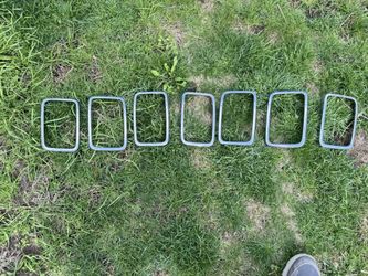 2017-2021 Jeep Grand Cherokee OEM Chrome Grill Rings