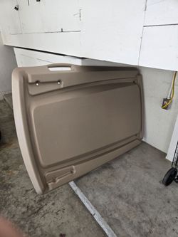 Tan E-Z-Go Golf Cart Roof