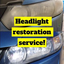 Headlight Restoration Service