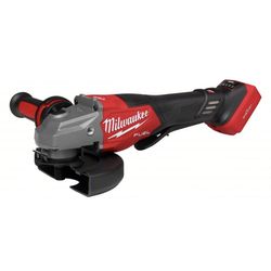 Angle Grinder: 4 1/2 in_6 in Wheel Dia, Paddle, without Lock-On, Brake/Variable Speed, (1) Bare Tool