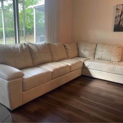 Sectional Couch Leather 