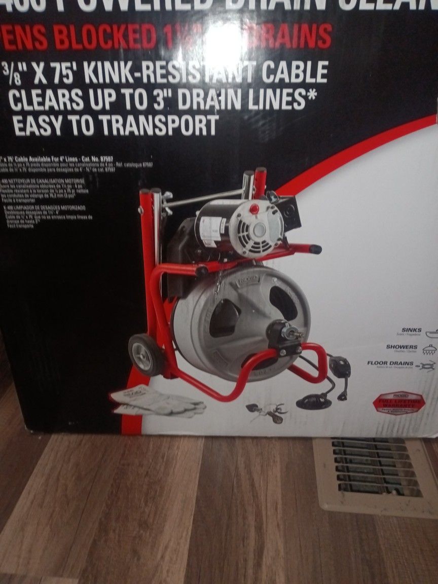 Ridgid Drain Snake K400 for Sale in Escondido, CA OfferUp