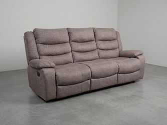Plush 3-Seat Reclining Sofa – Excellent Condition, Super Comfortable!