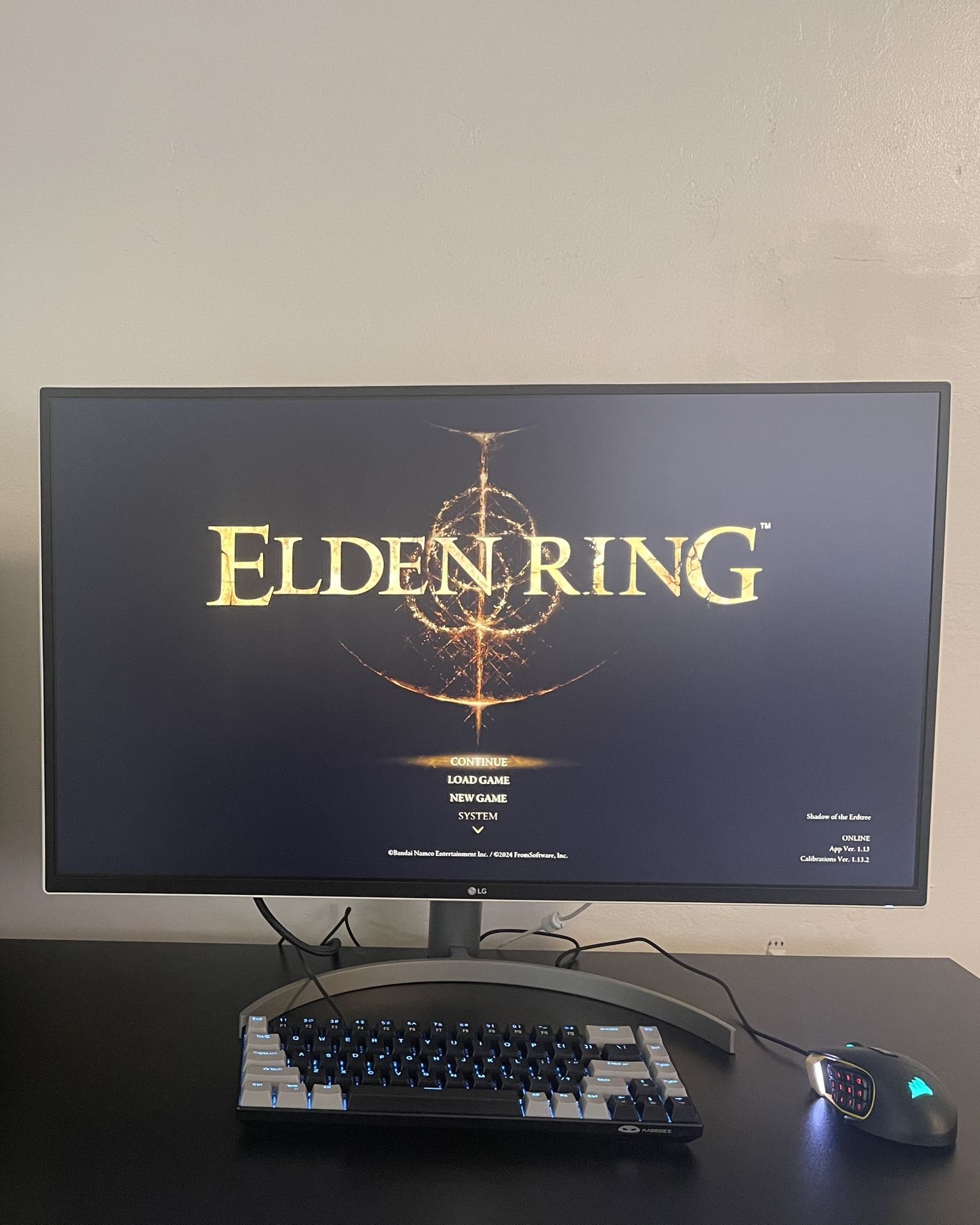 LG 32” 1440p 75hz Monitor