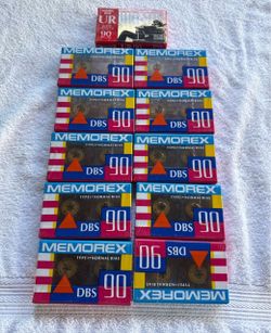 MEMOREX dbs 90 audio tape cassette